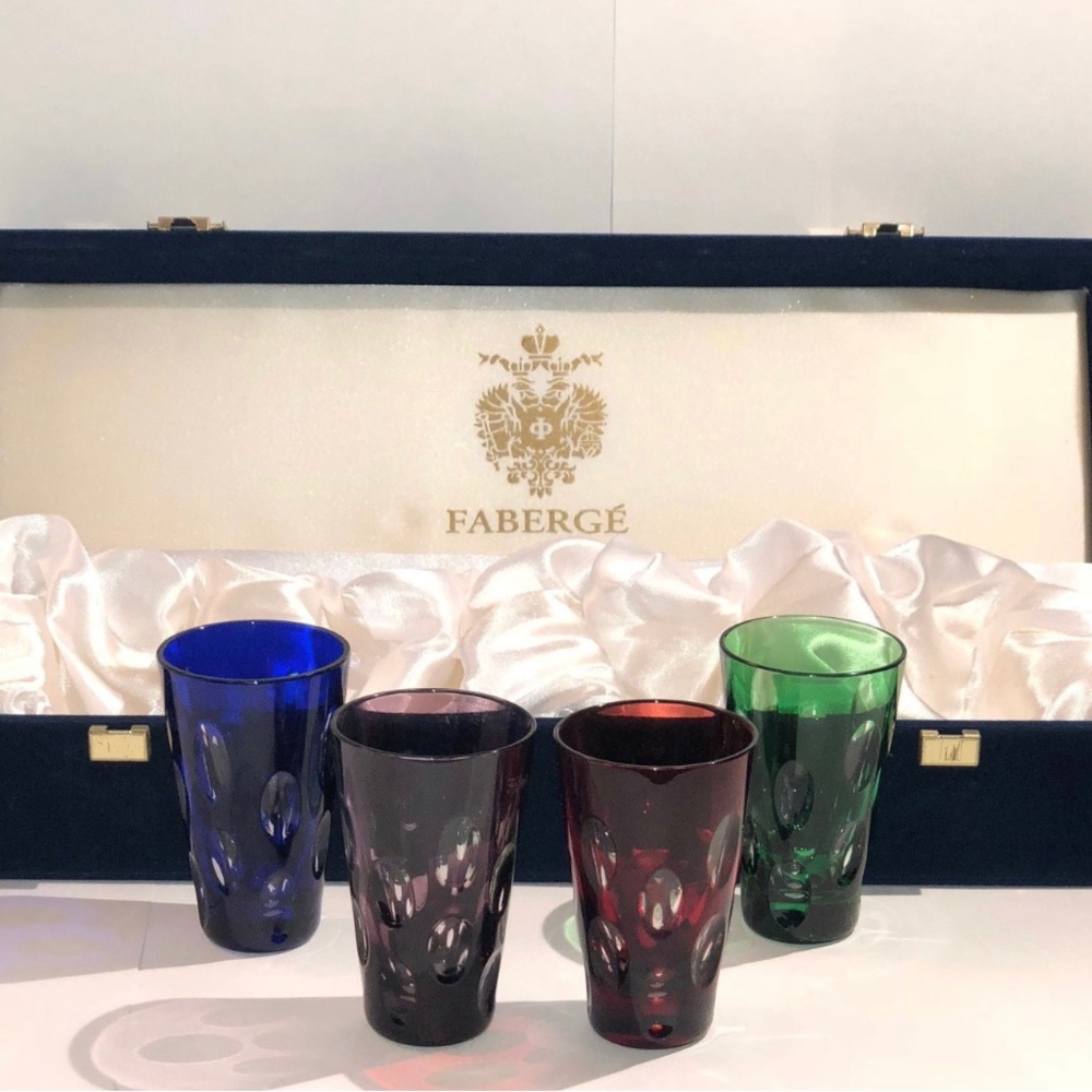 Faberge "Na Zdorovie" Bubble Vodka Shot Glasses
